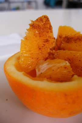 Cinnamon Broiled Oranges